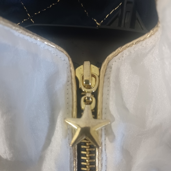 *PREOWN/NWT [Brand,Active Frontier Apparel™️] Zip-Up Dark NAVY/White Windbreaker - Picture 2 of 6